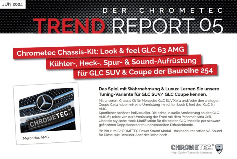 Performance und Stil vereint: Chrometecs neues Tuningkit für Mercedes GLC 254