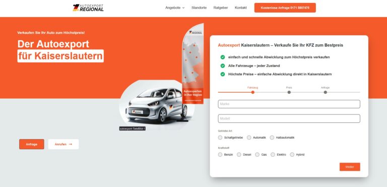 Schnell und rentabel: Autoexport in Mannheim für alle Fahrzeugtypen und Modelle